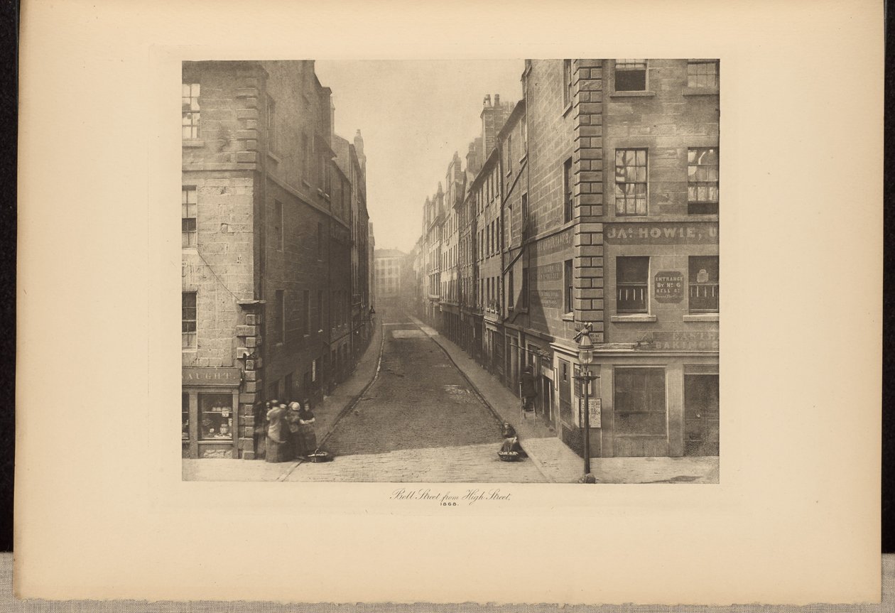 Bell Street from High Street by Thomas Annan