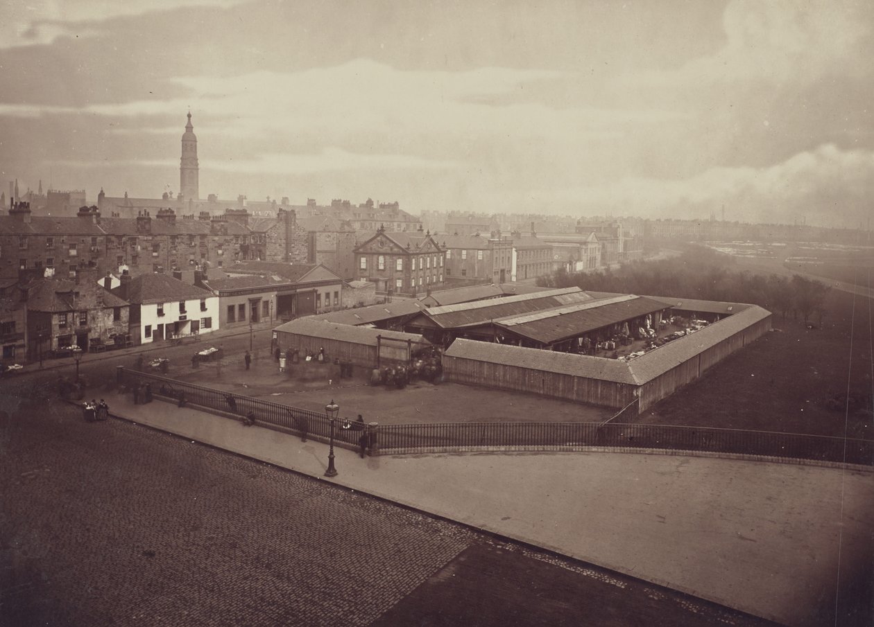 Clothes Market, foot of Saltmarket by Thomas Annan