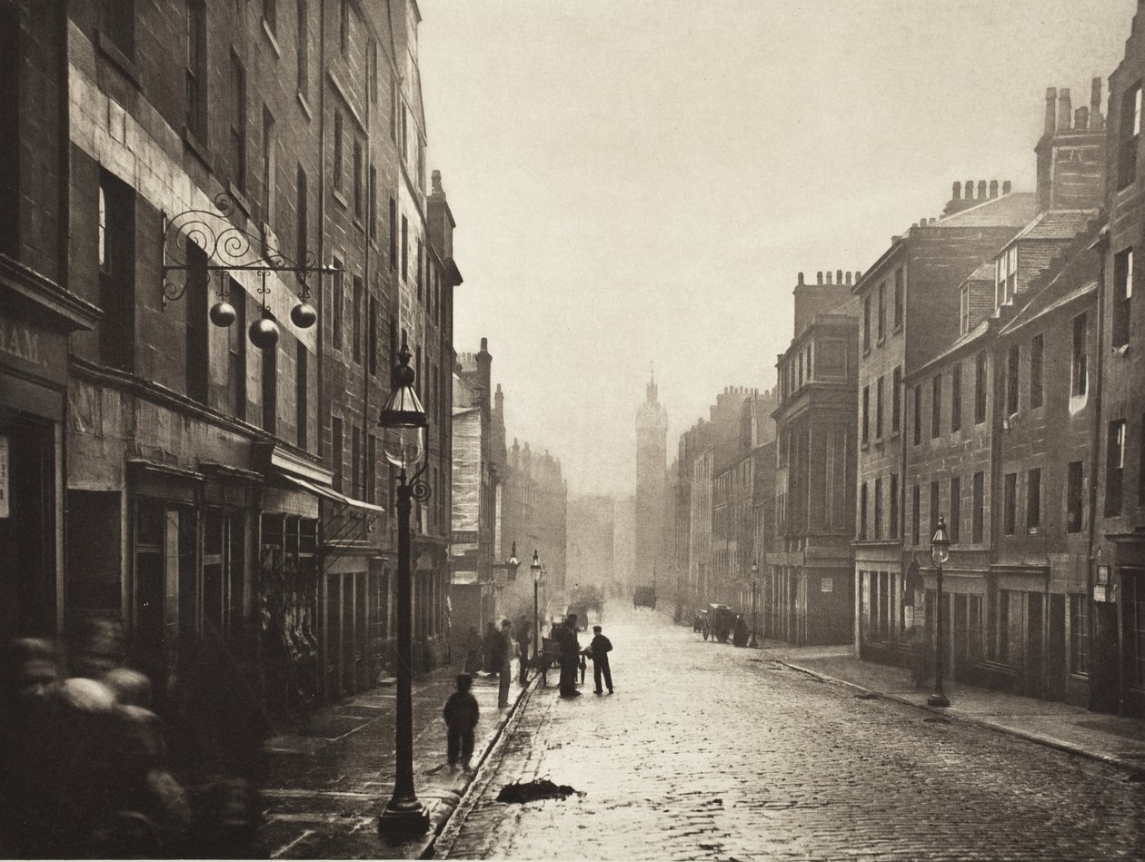 High Street From College Open (#4) by Thomas Annan