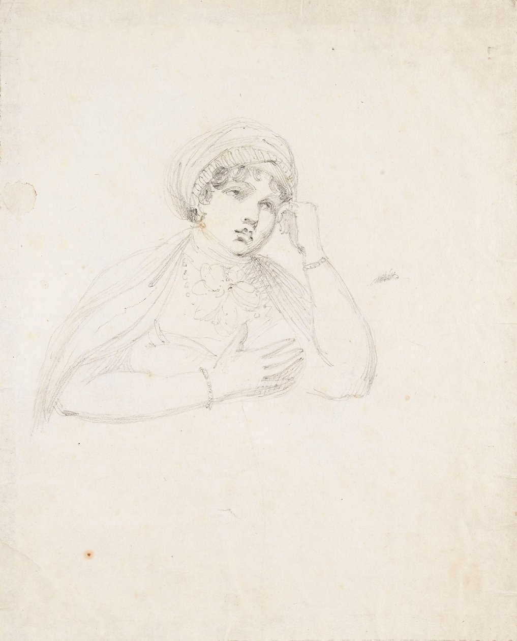 Emma Hamilton from Life by Thomas Baxter