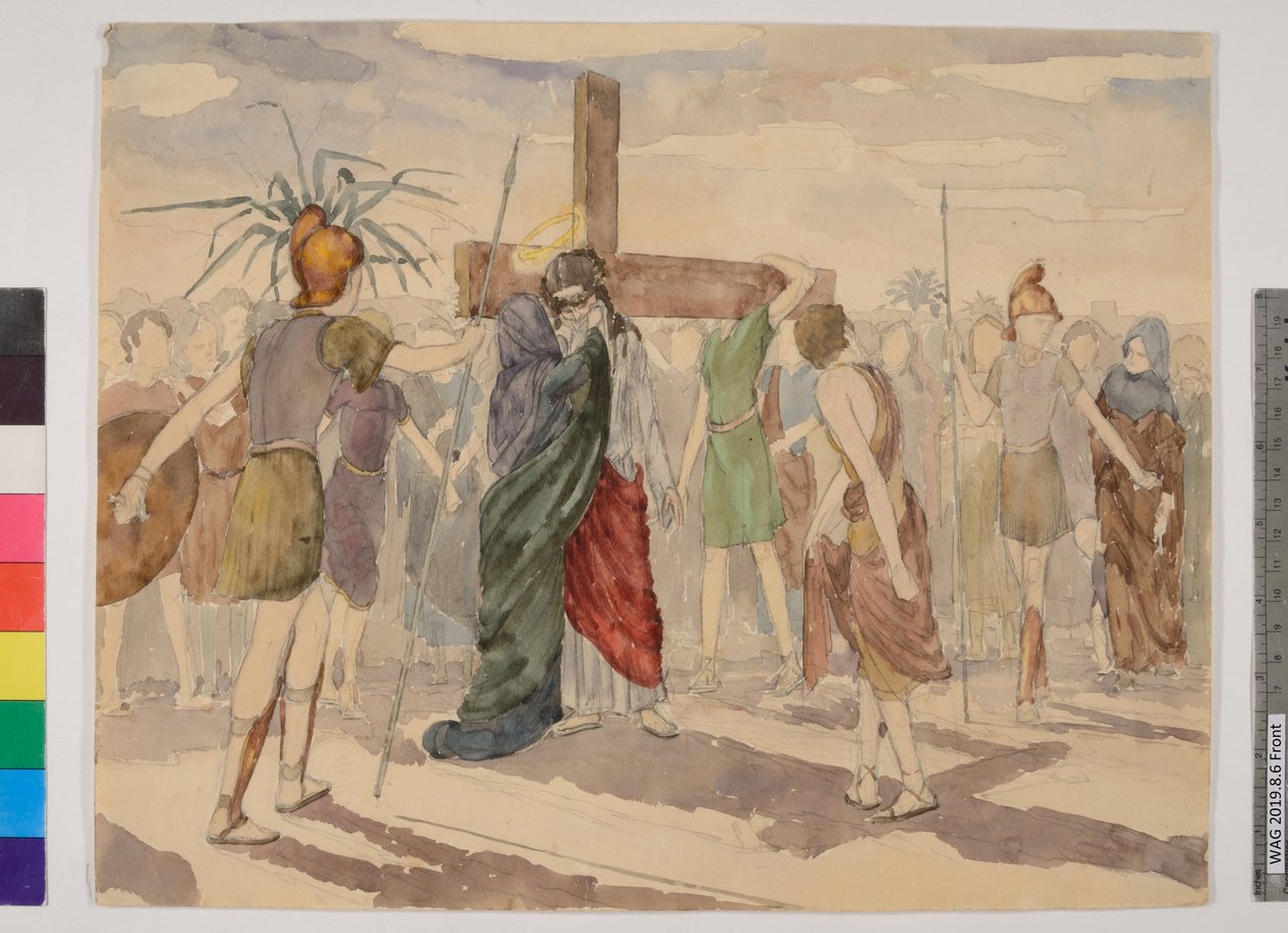 Veronica Wipes Jesus