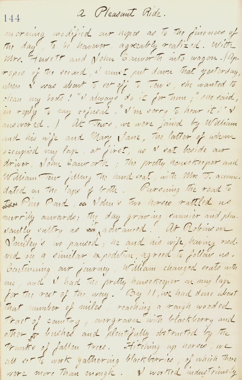 Thomas Butler Gunn Diaries - Volume 17, page 156, September 7, 1861 by Thomas Butler Gunn