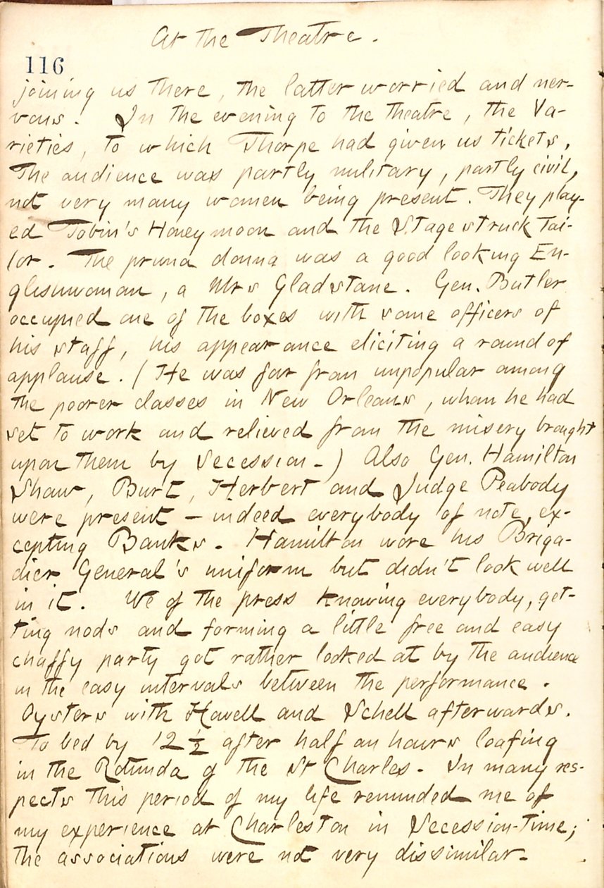 Thomas Butler Gunn Diaries - Volume 21, page 127, December 22, 1862 by Thomas Butler Gunn