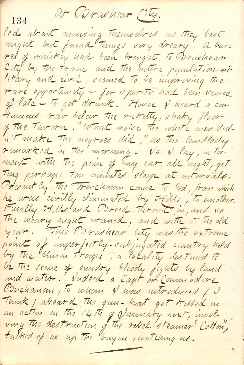 Thomas Butler Gunn Diaries - Volume 21, page 148, December 31, 1862 by Thomas Butler Gunn