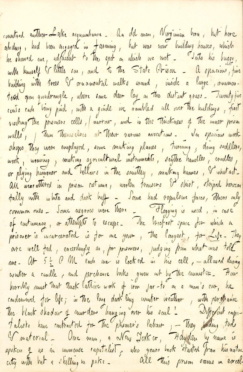 Thomas Butler Gunn Diaries - Volume 6, page 119, September 23, 1853 by Thomas Butler Gunn