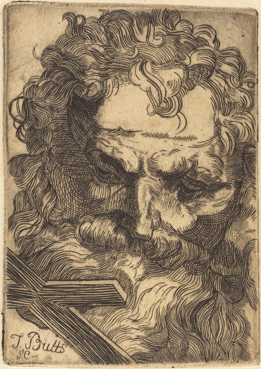 Head of Saint John the Baptist by Thomas Butts, Jr.