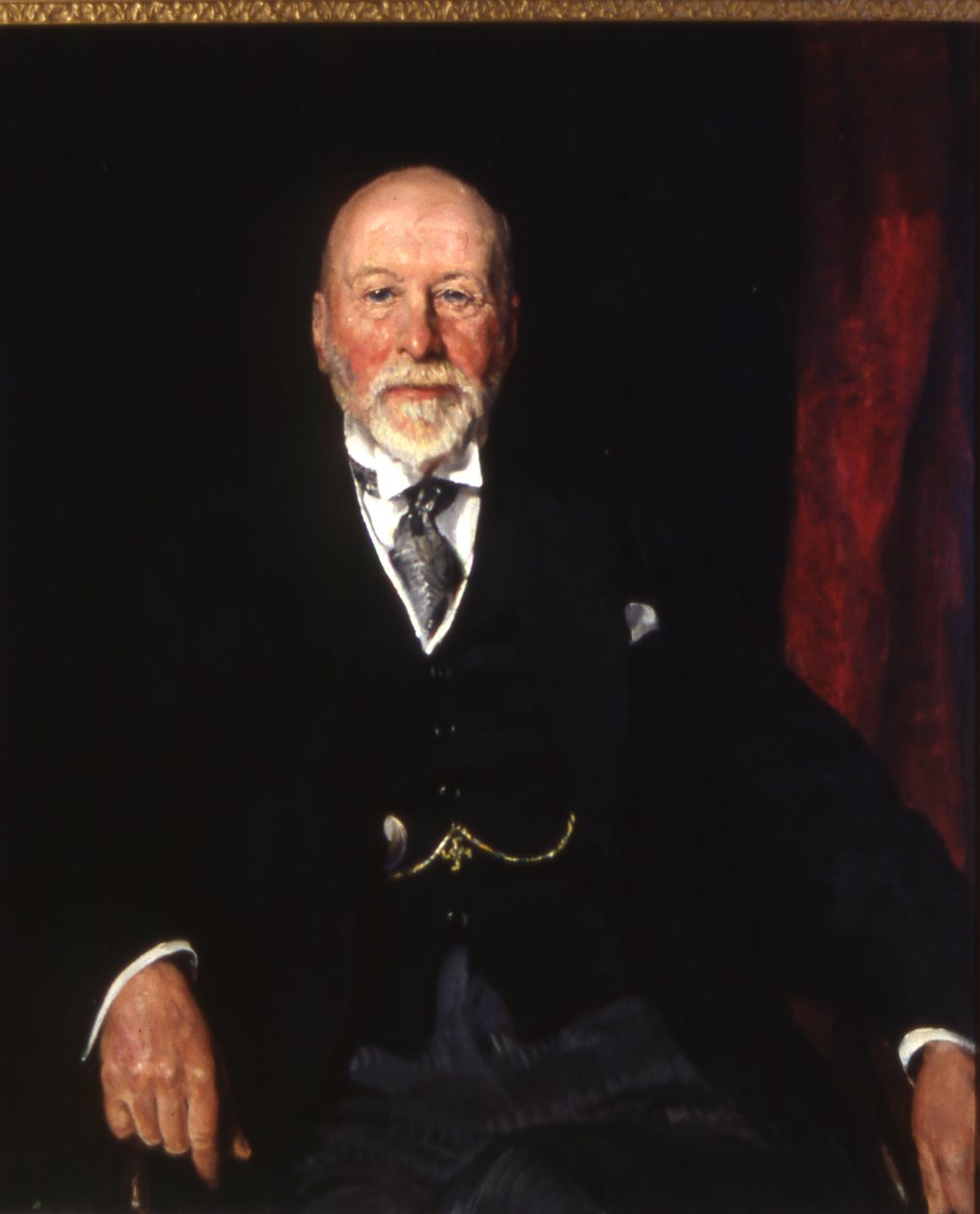 Portrait of Sir William Nicholson, c.1935-36 by Thomas Cantrell Dugdale