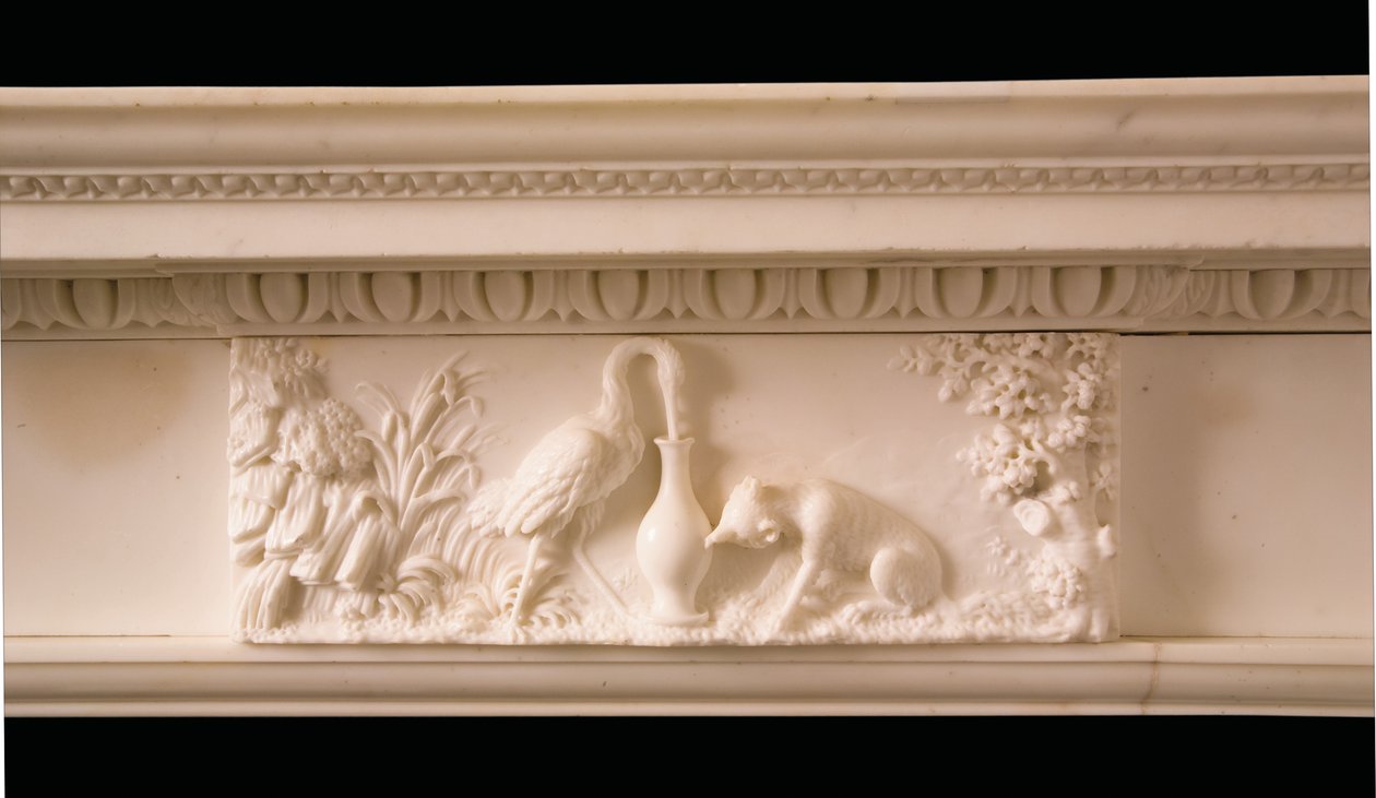 George II statuary chimneypiece, c.1755 by Thomas Carter