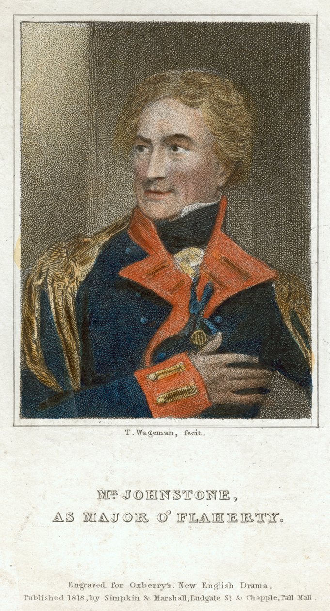 Mr Johnstone as Major O