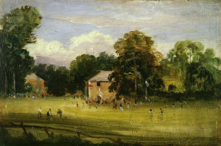 The Village Fair, East Bergholt by Thomas Churchyard