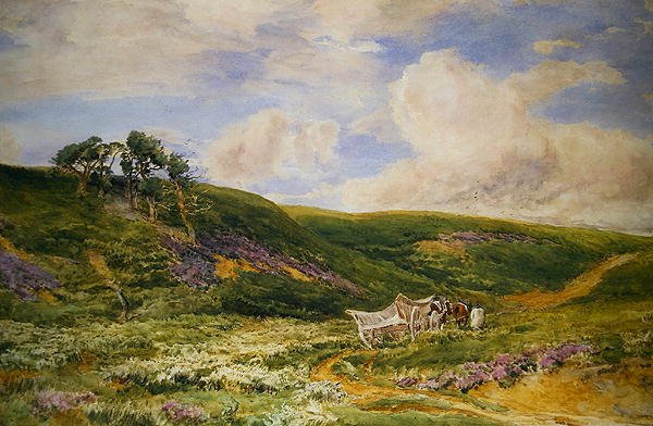Landscape with Cart by Thomas Collier