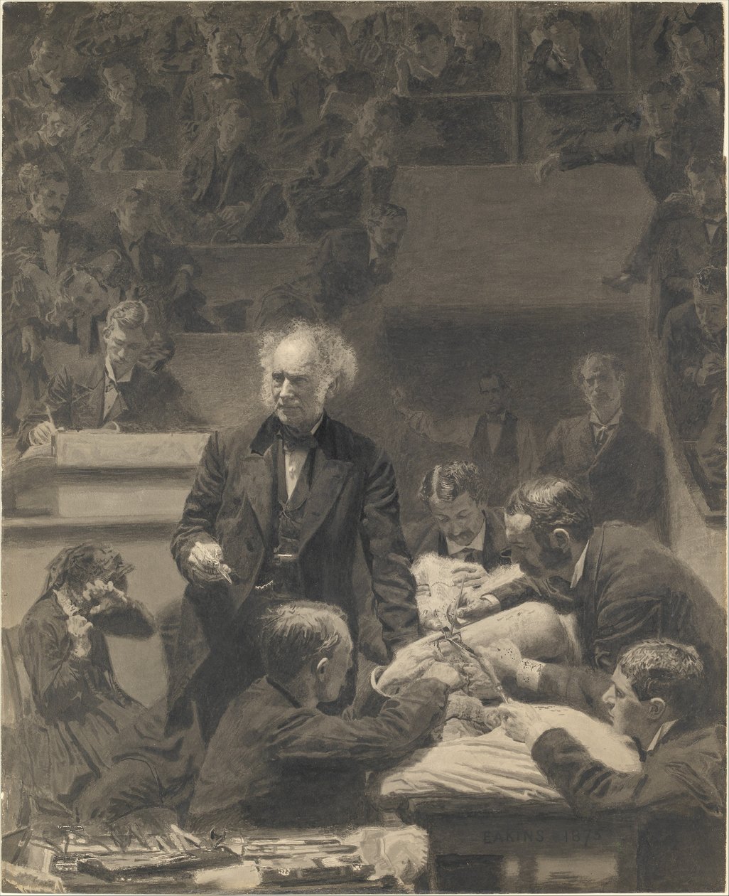 The Gross Clinic by Thomas Cowperthwait Eakins