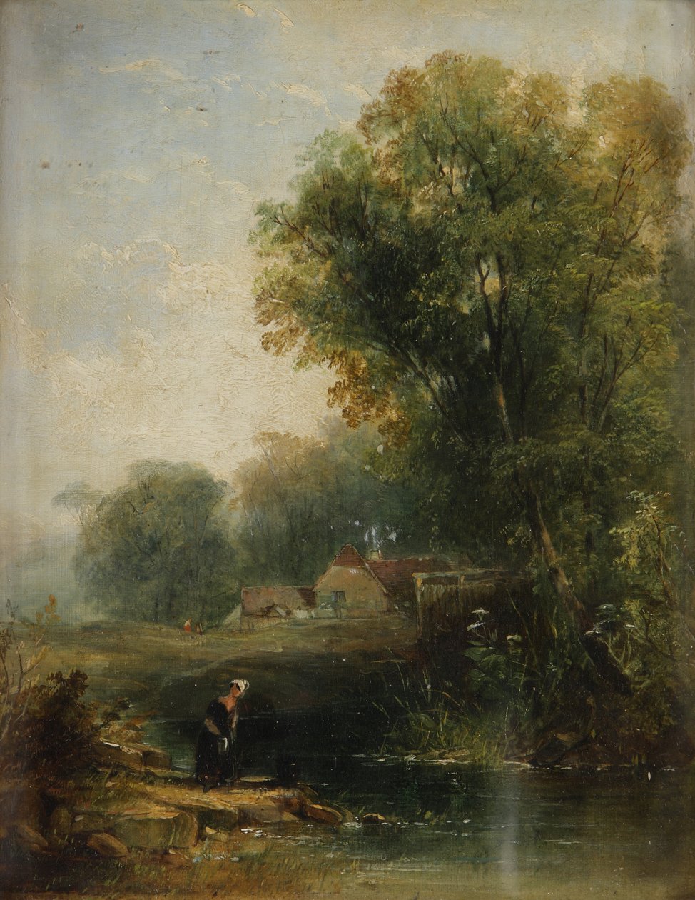 Near Battle, Kent by Thomas Creswick