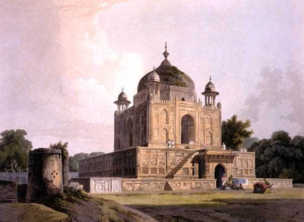 Mausoleum of Sultan Purveiz, near Allahabad, from 