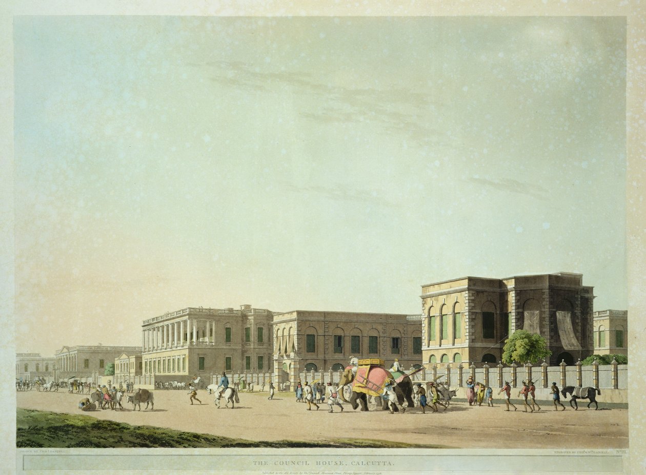 The Council House, Calcutta, plate 29 from 