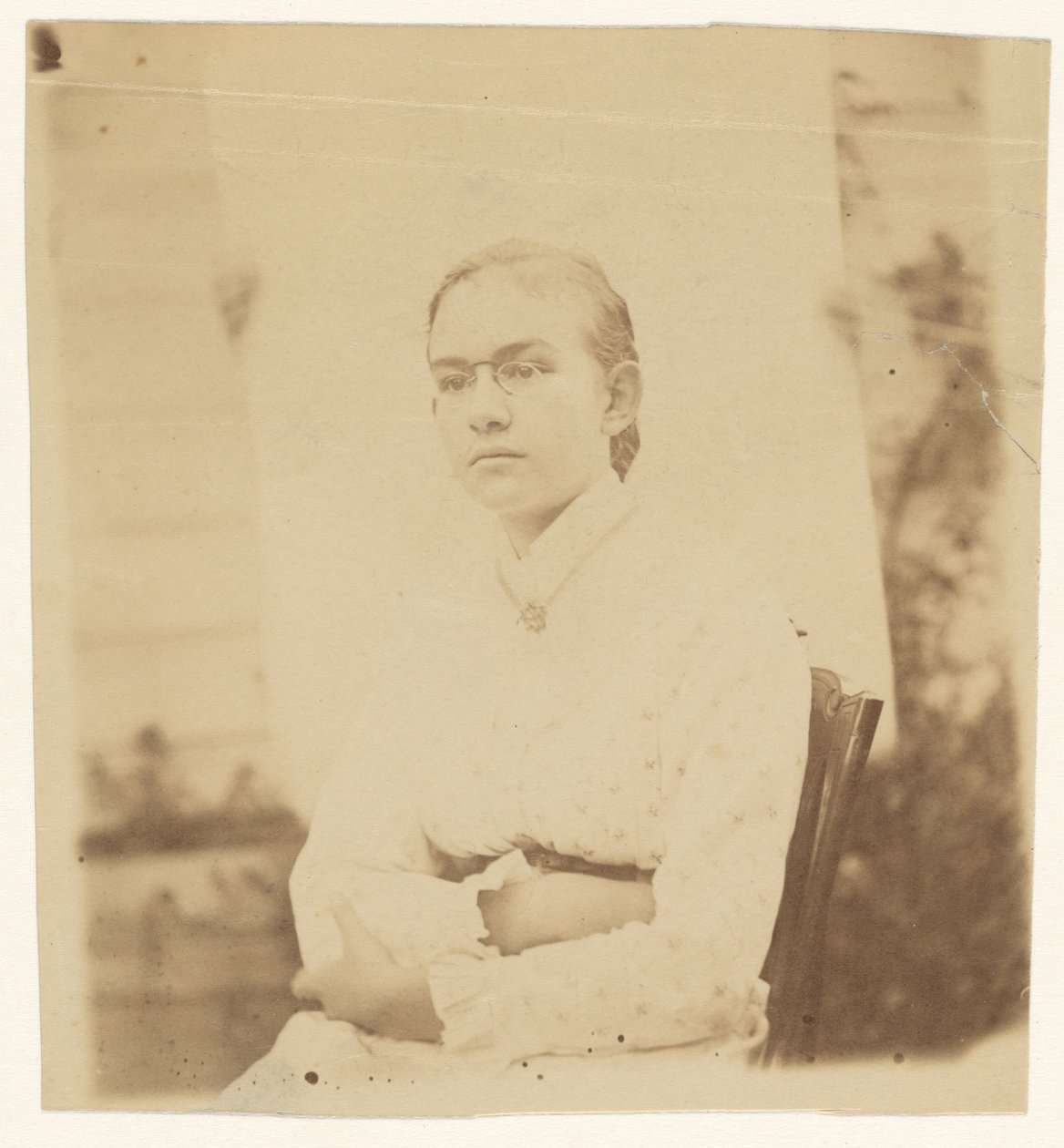 [Caroline Eakins] by Thomas Eakins
