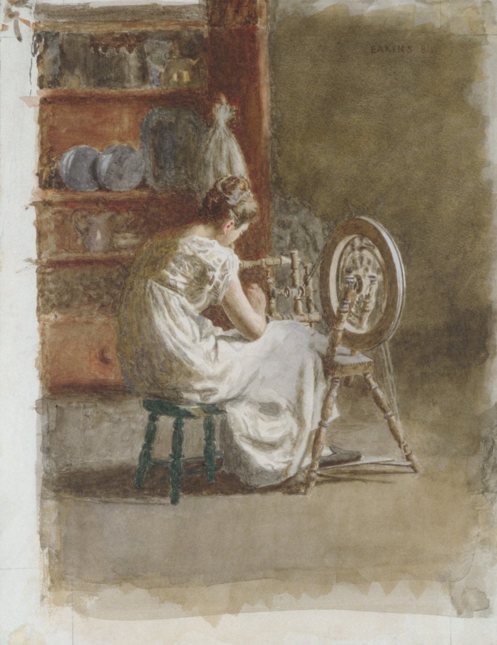 Homespun by Thomas Eakins