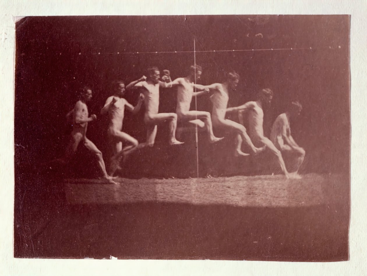 Marey Wheel Photographs of George Reynolds by Thomas Eakins