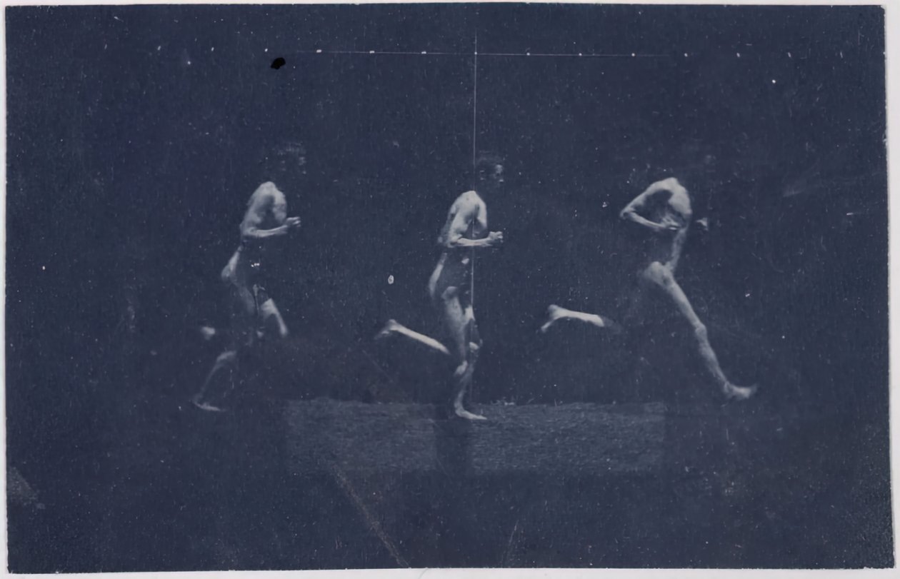Marey Wheel Photographs of George Reynolds by Thomas Eakins