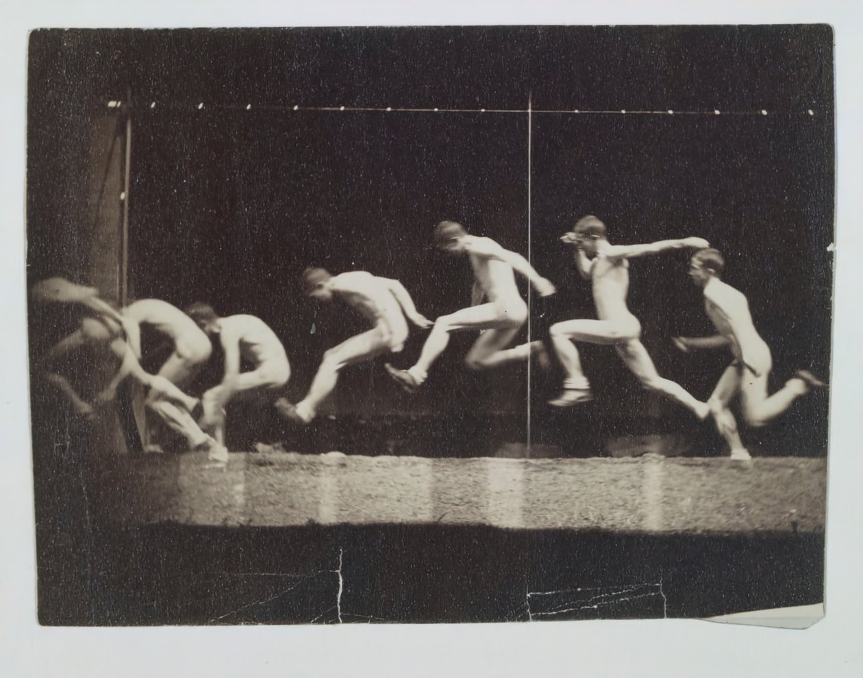 Marey Wheel Photographs of Unidentified Model by Thomas Eakins