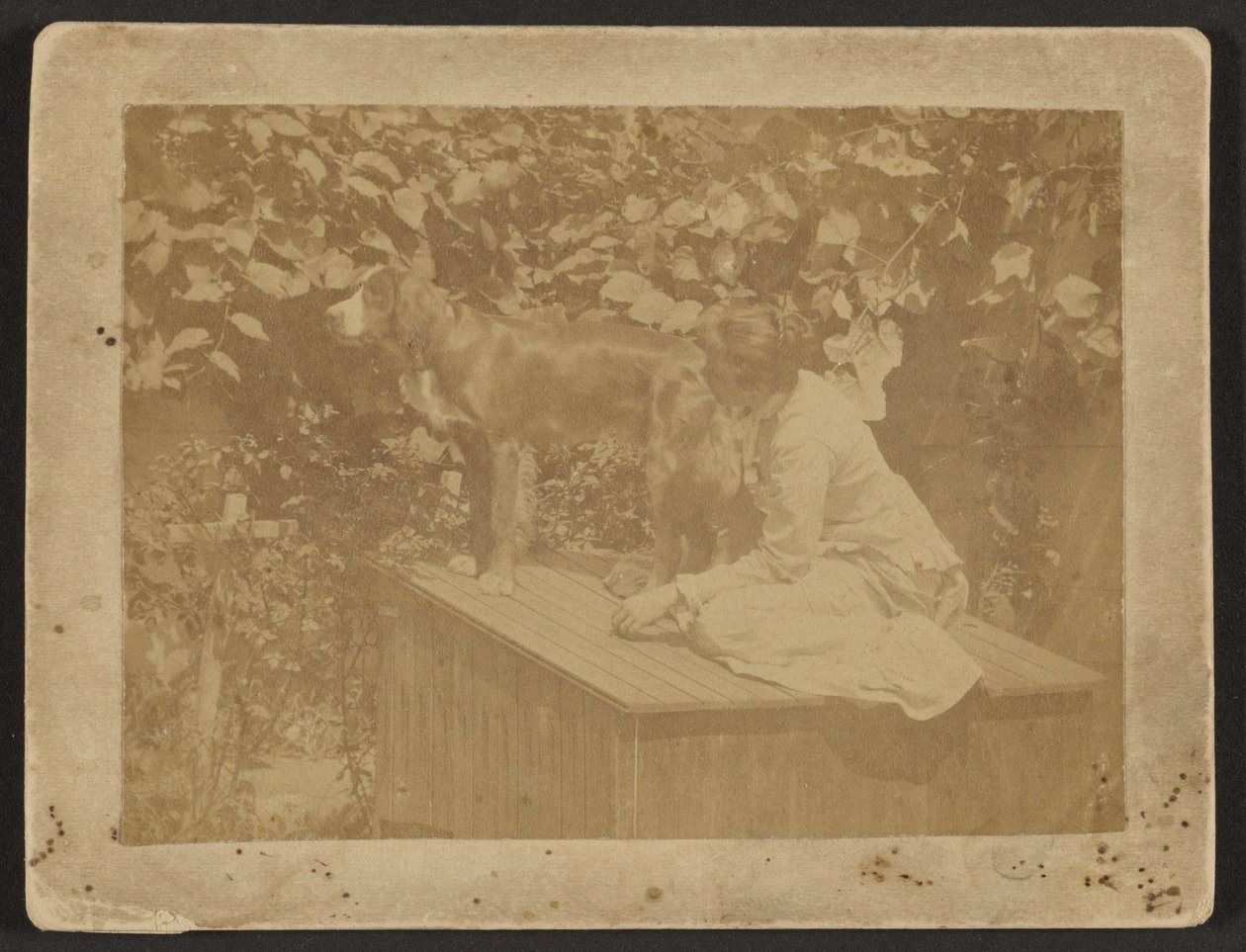 Margaret Eakins and Harry by Thomas Eakins
