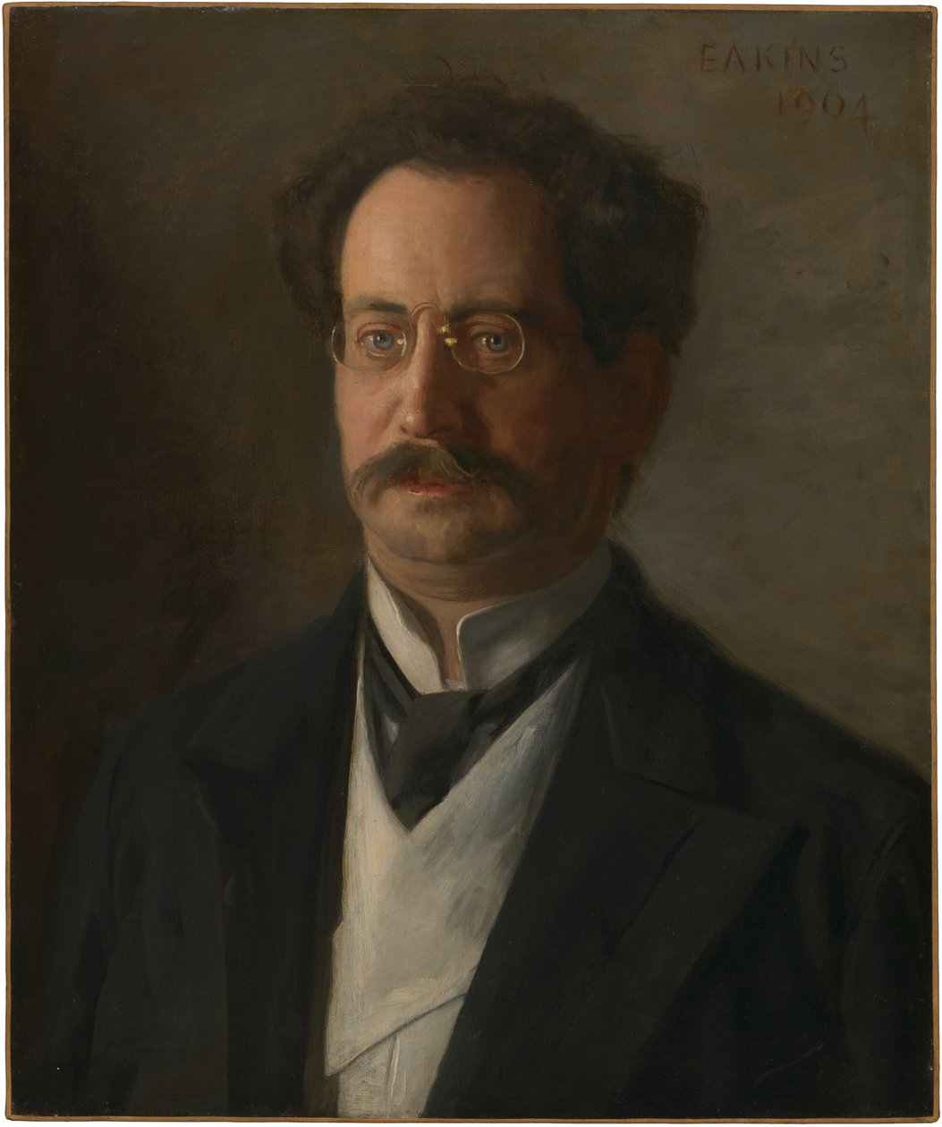Portrait of Samuel Myers by Thomas Eakins