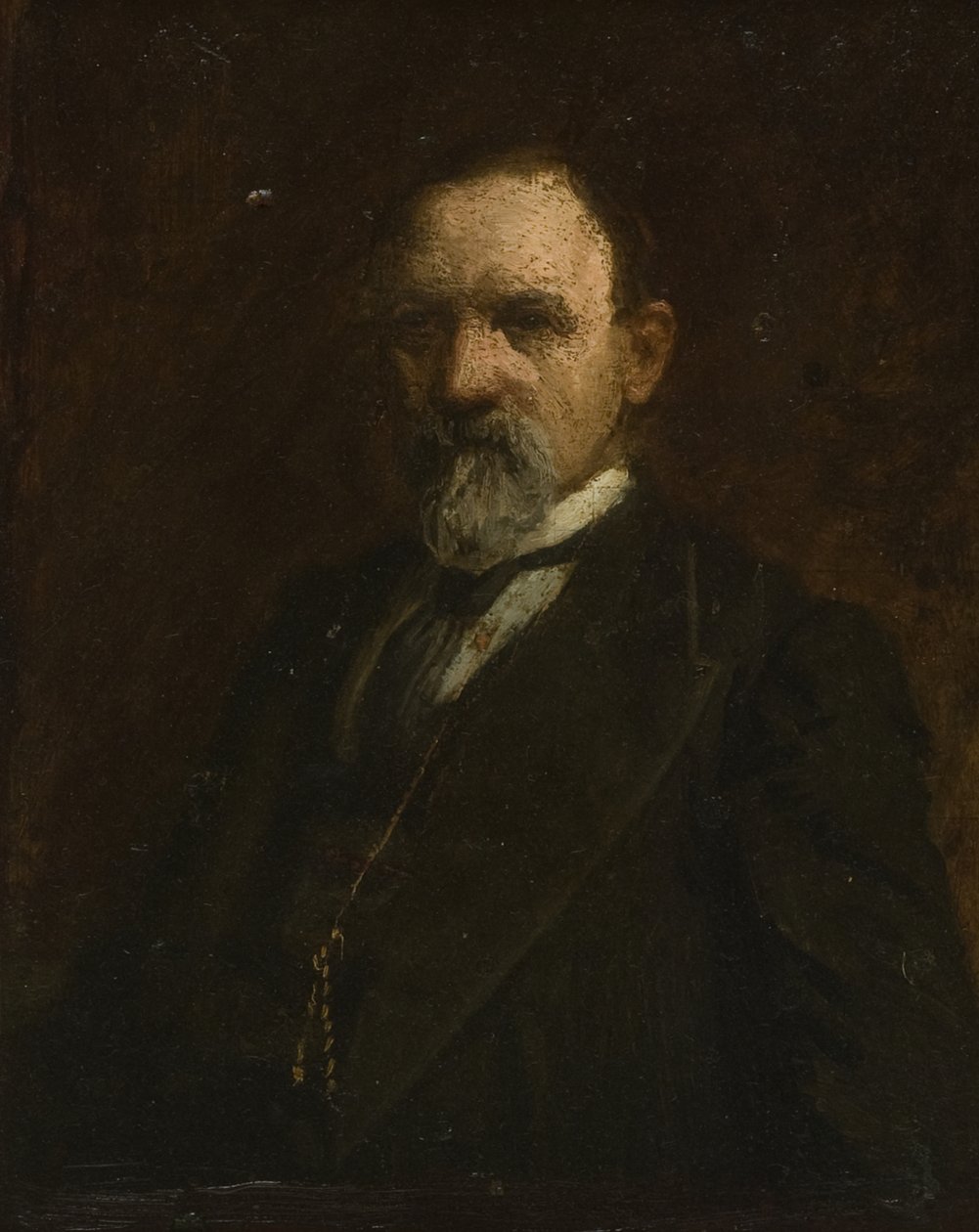 Study for "Portrait of Joshua Ballinger Lippincott" by Thomas Eakins