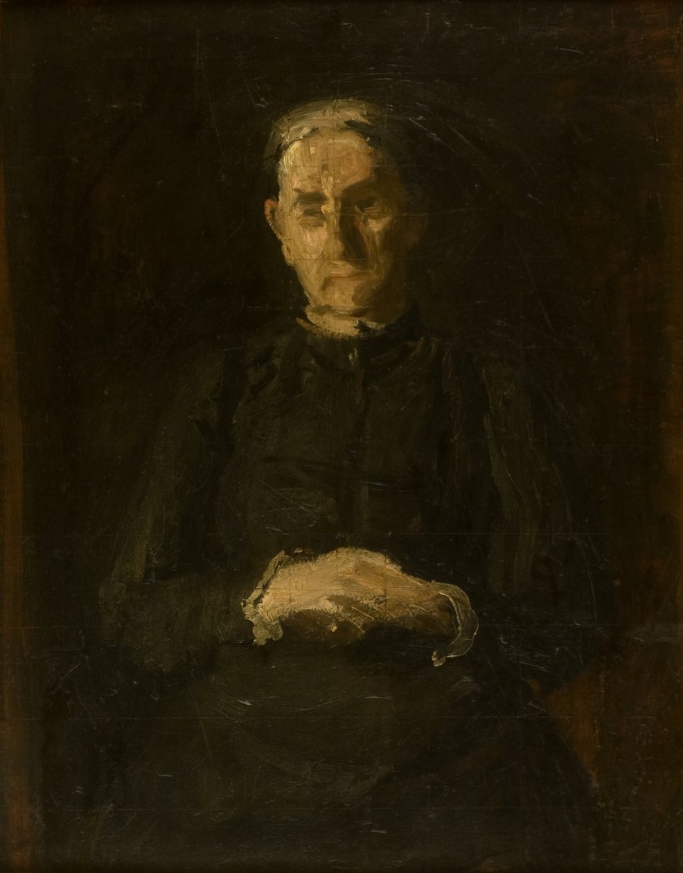 Study for "Portrait of Mrs. Elizabeth Duane Gillespie" by Thomas Eakins