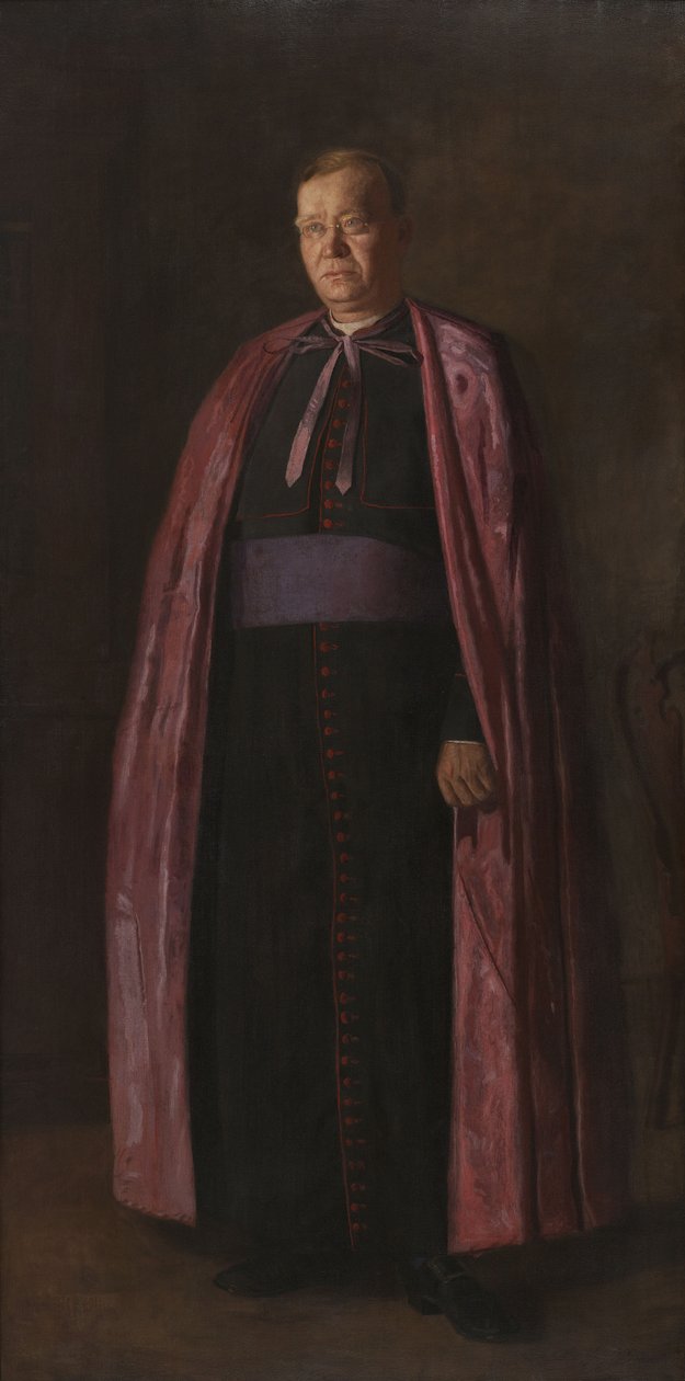 The Right Reverend James F. Loughlin by Thomas Eakins