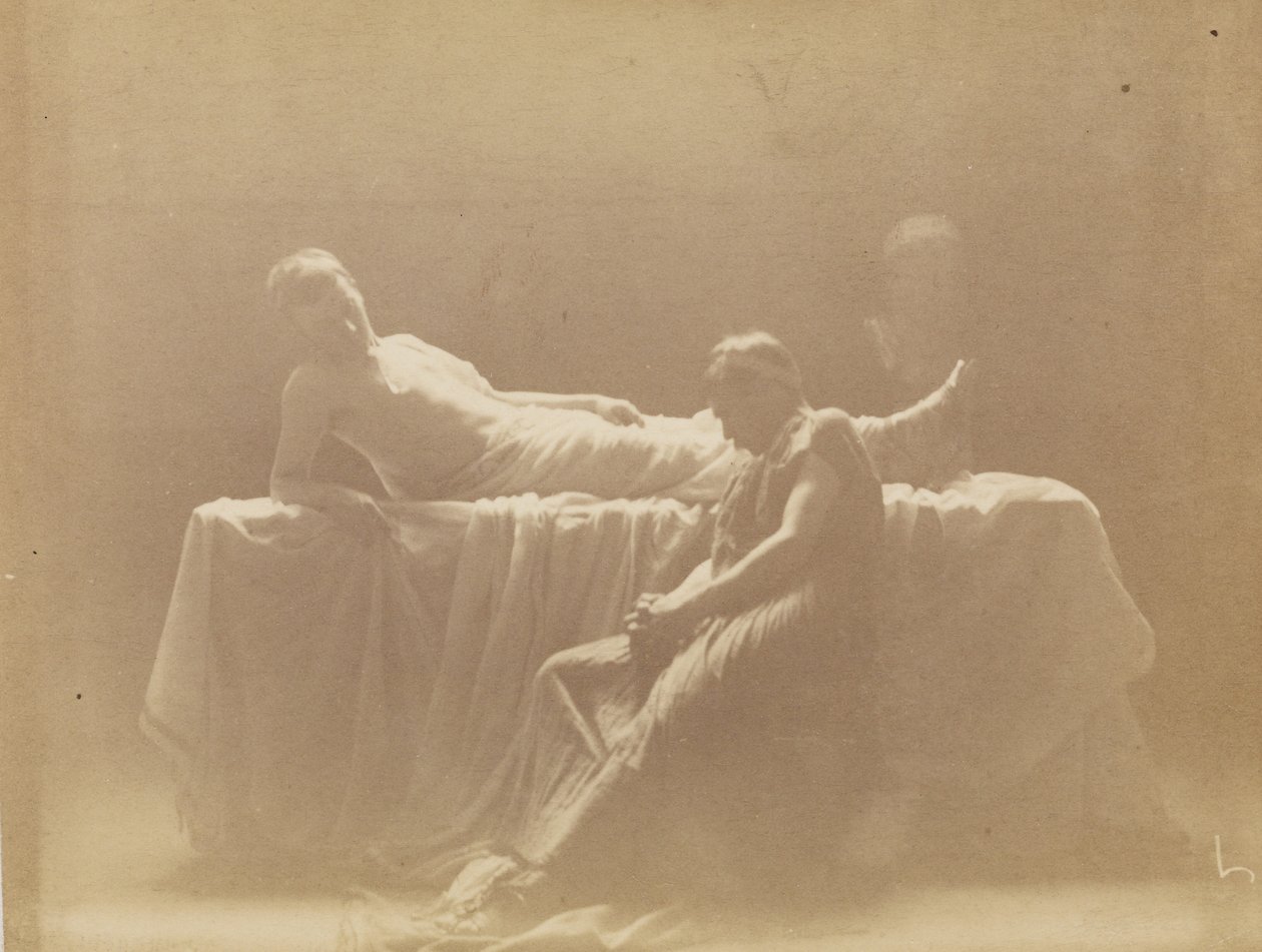 Two Men in Classical Costume by Thomas Eakins