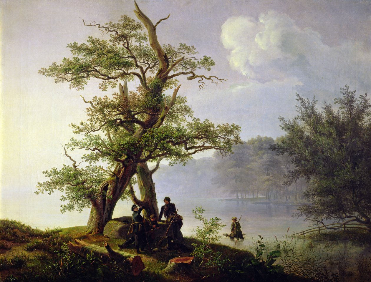 Hunting Waterfowl by Thomas Fearnley