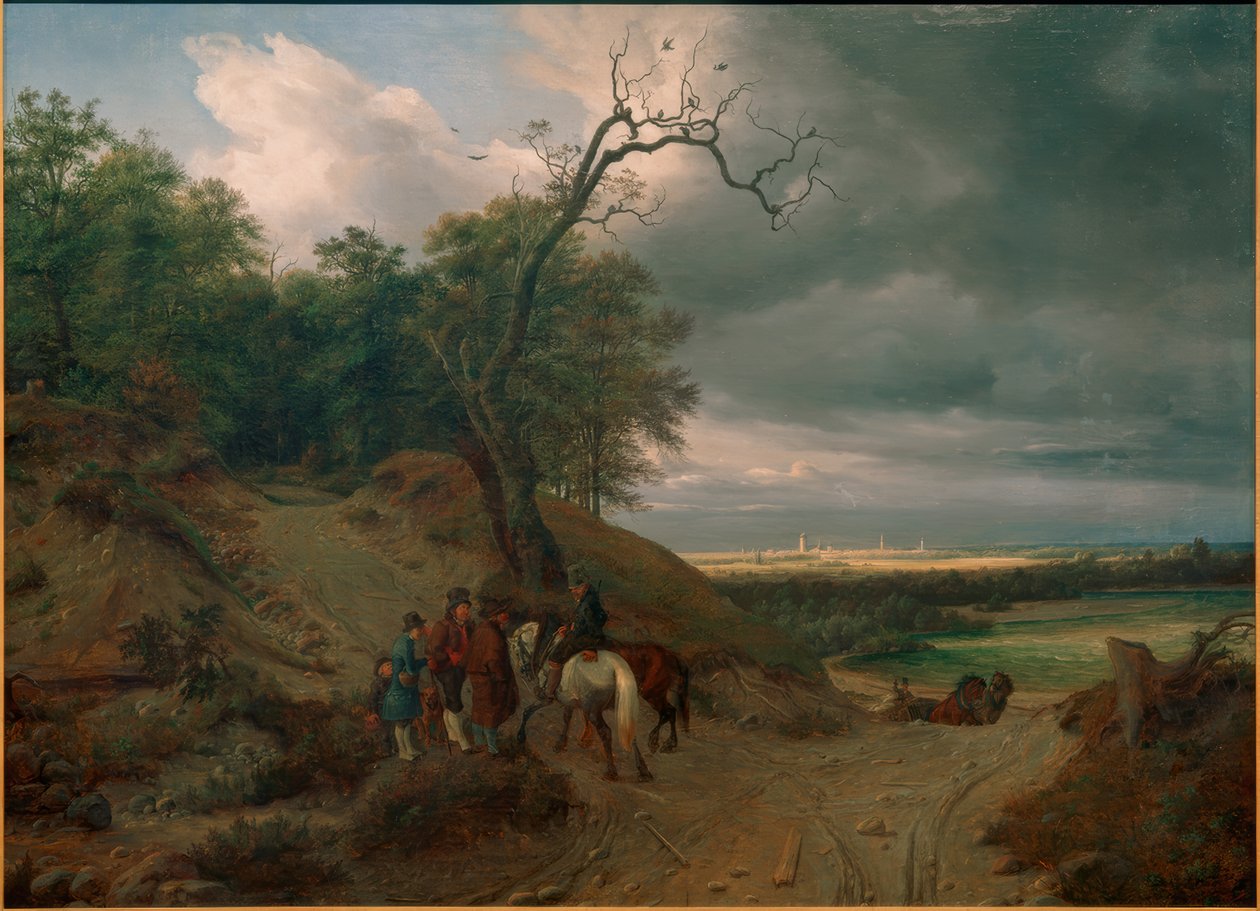 Munich after the Thunderstorm by Thomas Fearnley