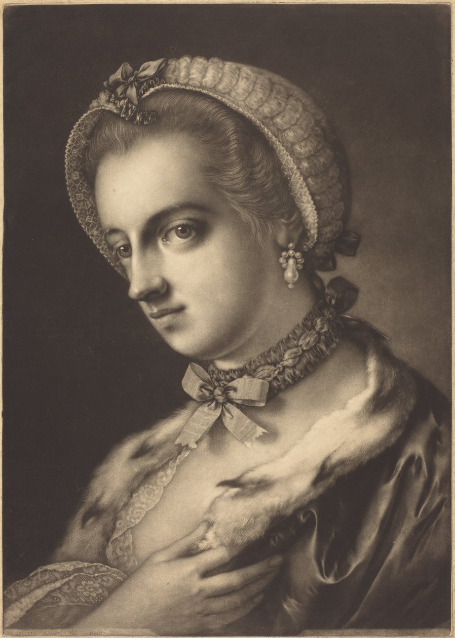 Imaginary Portrait of an English Beauty by Thomas Frye