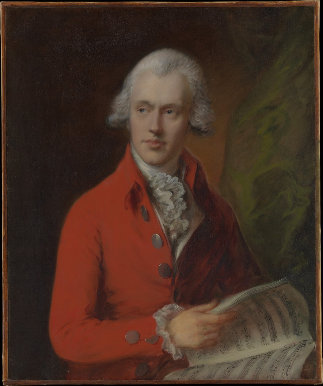 Charles Rousseau Burney (1747-1819) by Thomas Gainsborough