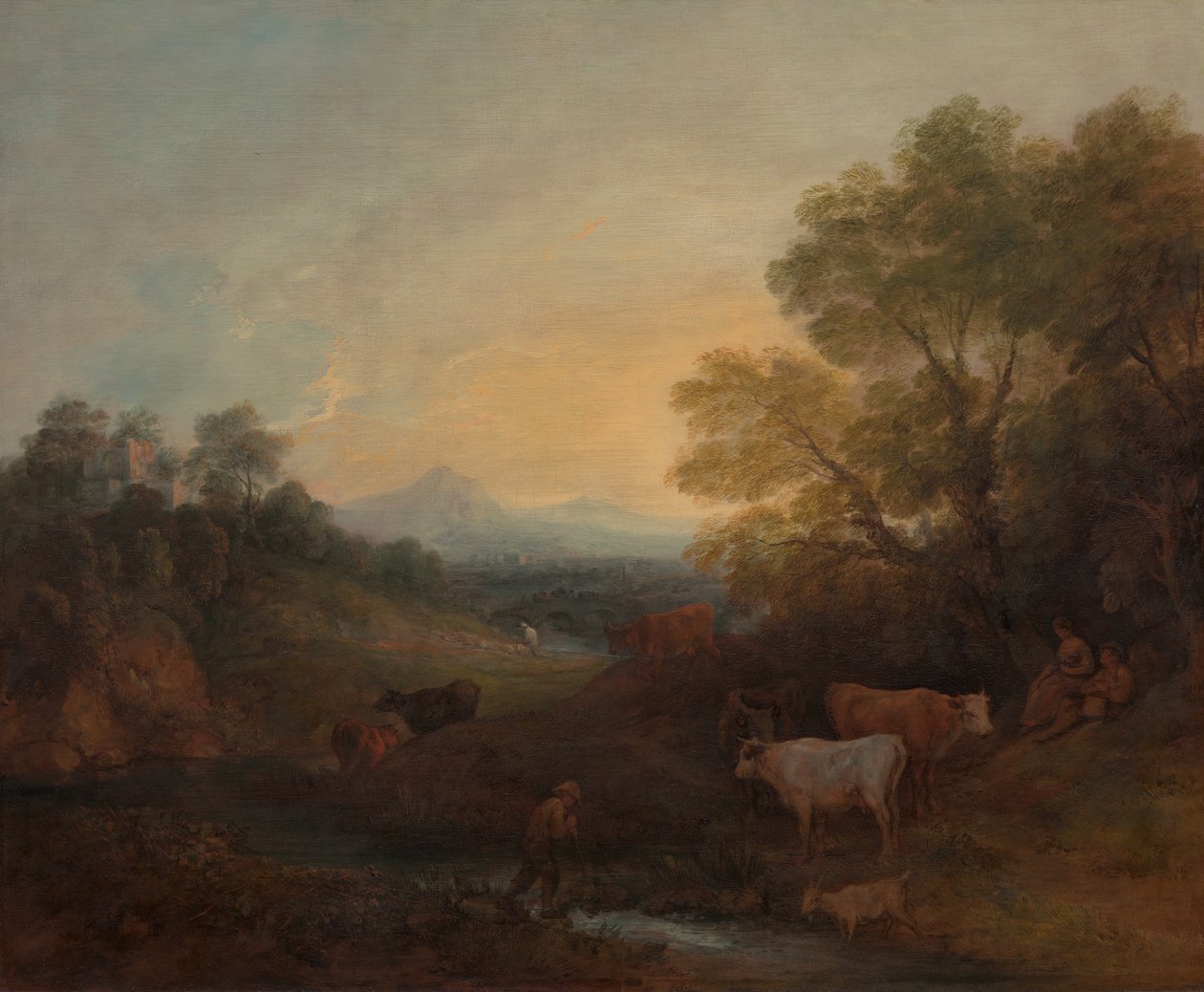 Landscape with Cattle, 1773 by Thomas Gainsborough
