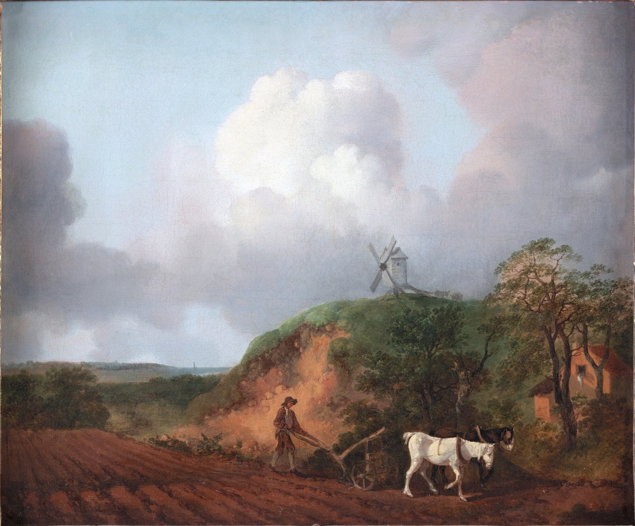 Peasant Ploughing with Two Horses, 1750-1753 by Thomas Gainsborough