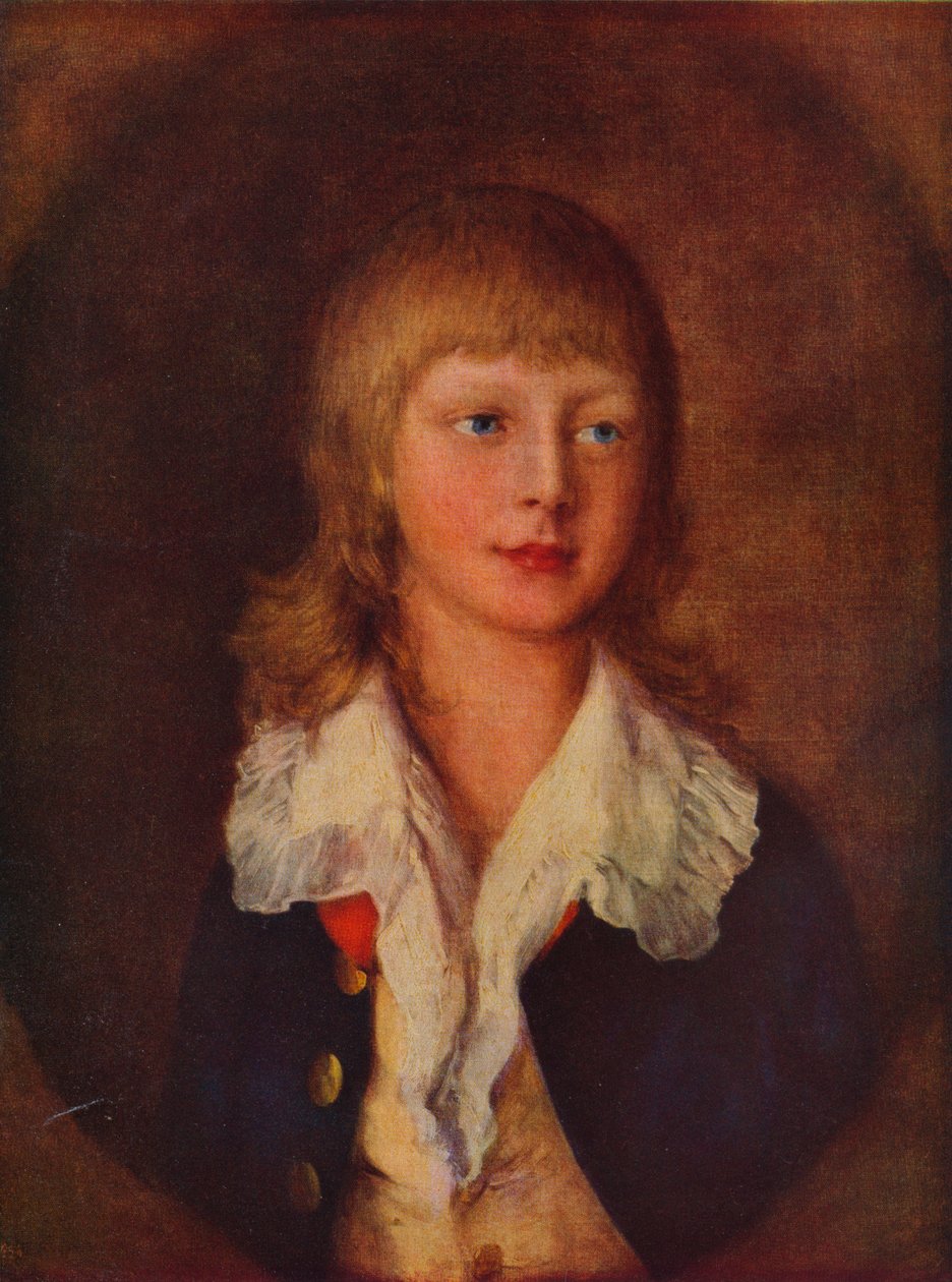 Portrait of Adolphus, Duke of Cambridge, wearing the Windsor Uniform by Thomas Gainsborough