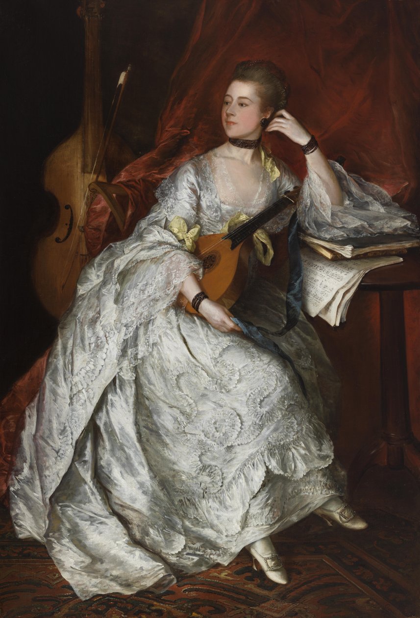 Portrait of Ann Ford (later Mrs. Philip Thicknesse) by Thomas Gainsborough