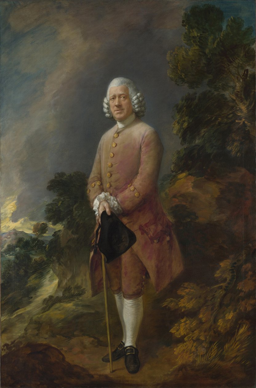 Portrait of Dr Ralph Schomberg by Thomas Gainsborough