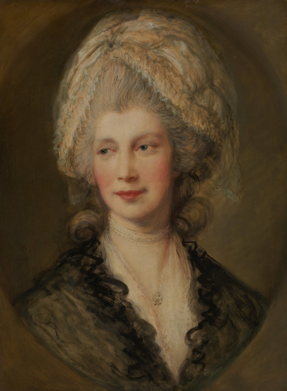 Queen Charlotte by Thomas Gainsborough