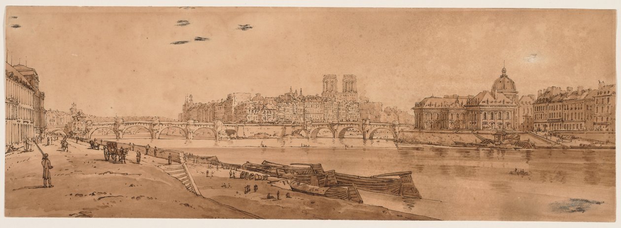 A Selection of Twenty of the Most Picturesque Views in Paris by Thomas Girtin