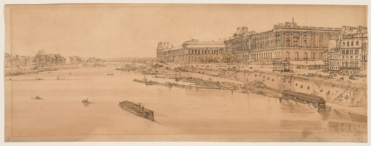 A Selection of Twenty of the Most Picturesque Views in Paris, 1802 by Thomas Girtin