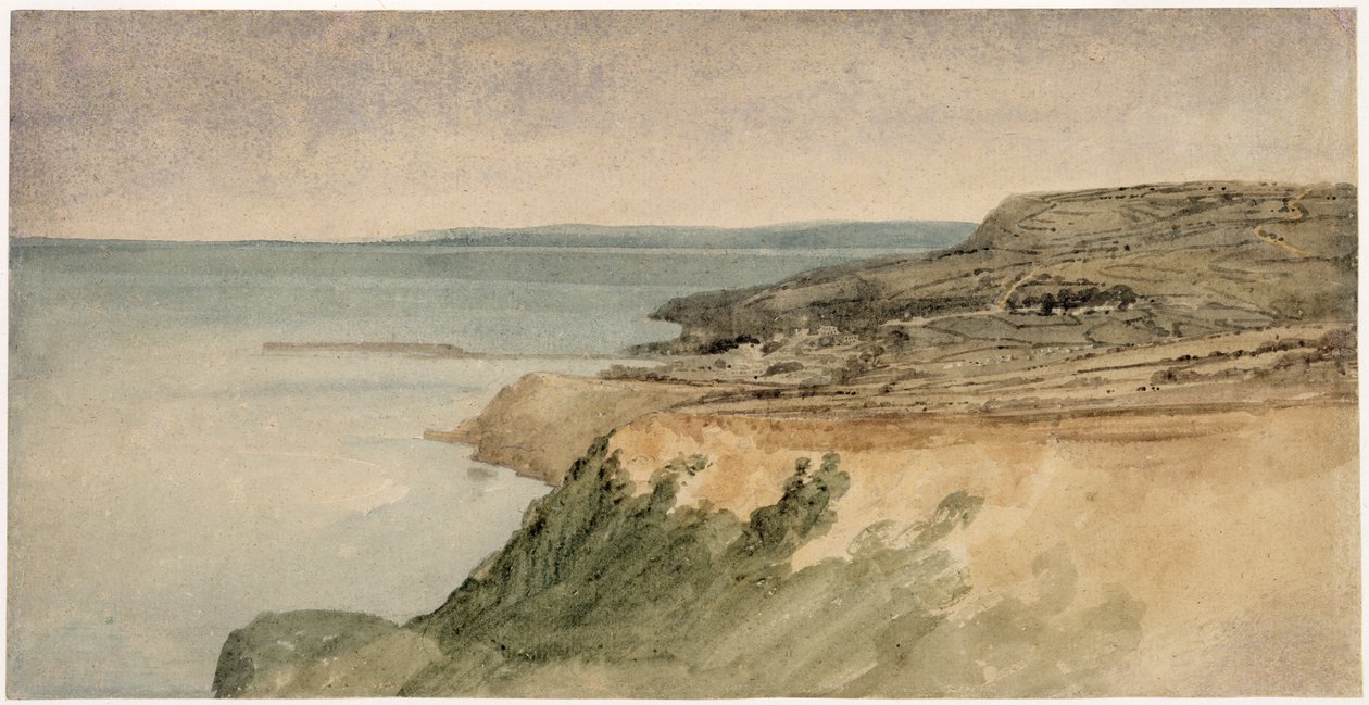 Lyme Regis, Dorset by Thomas Girtin