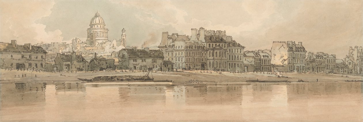 View of the Pantheon from the Arsenal by Thomas Girtin