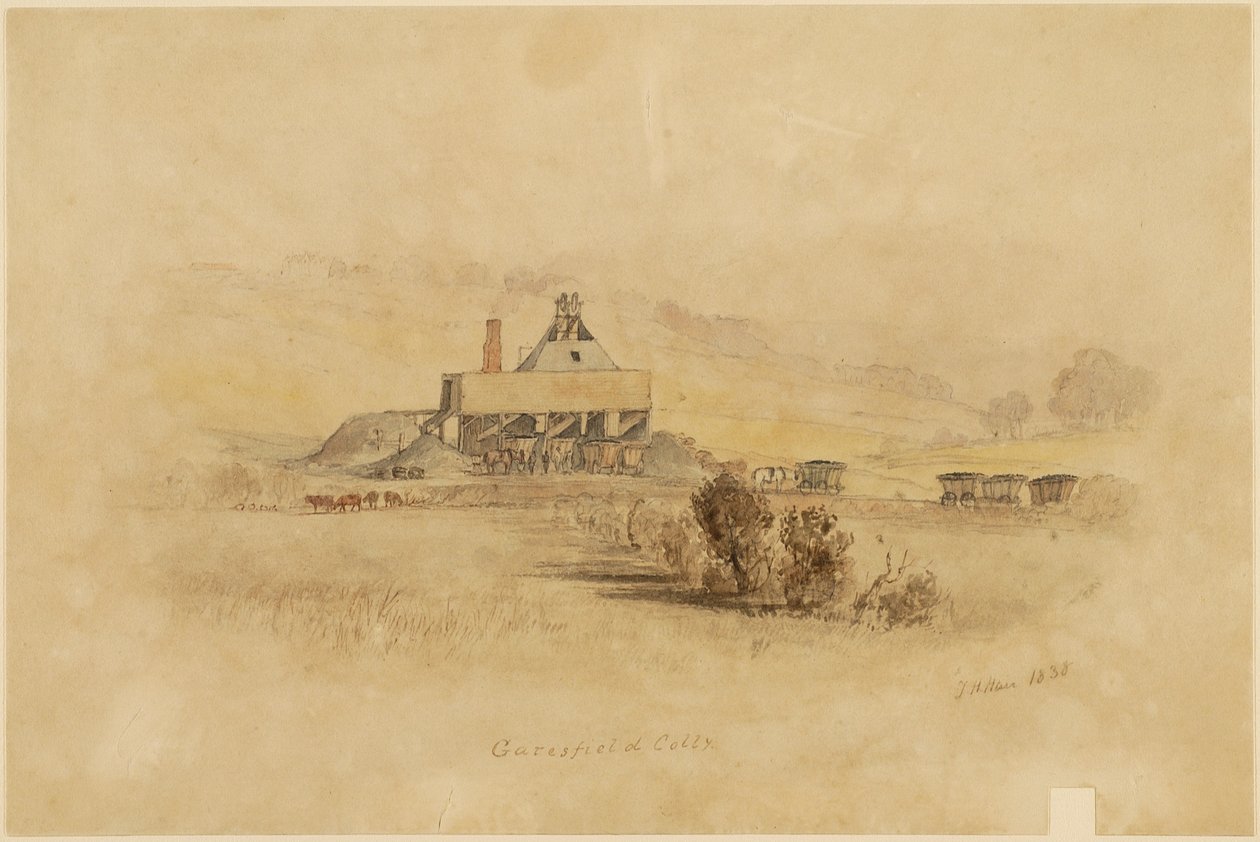 Garesfield Colliery by Thomas H. Hair