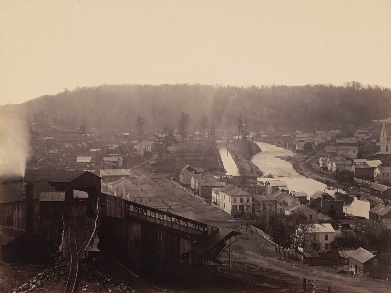 Archbald, Del. & Hudson Canal Co., c. 1863-1865 by Thomas H. Johnson