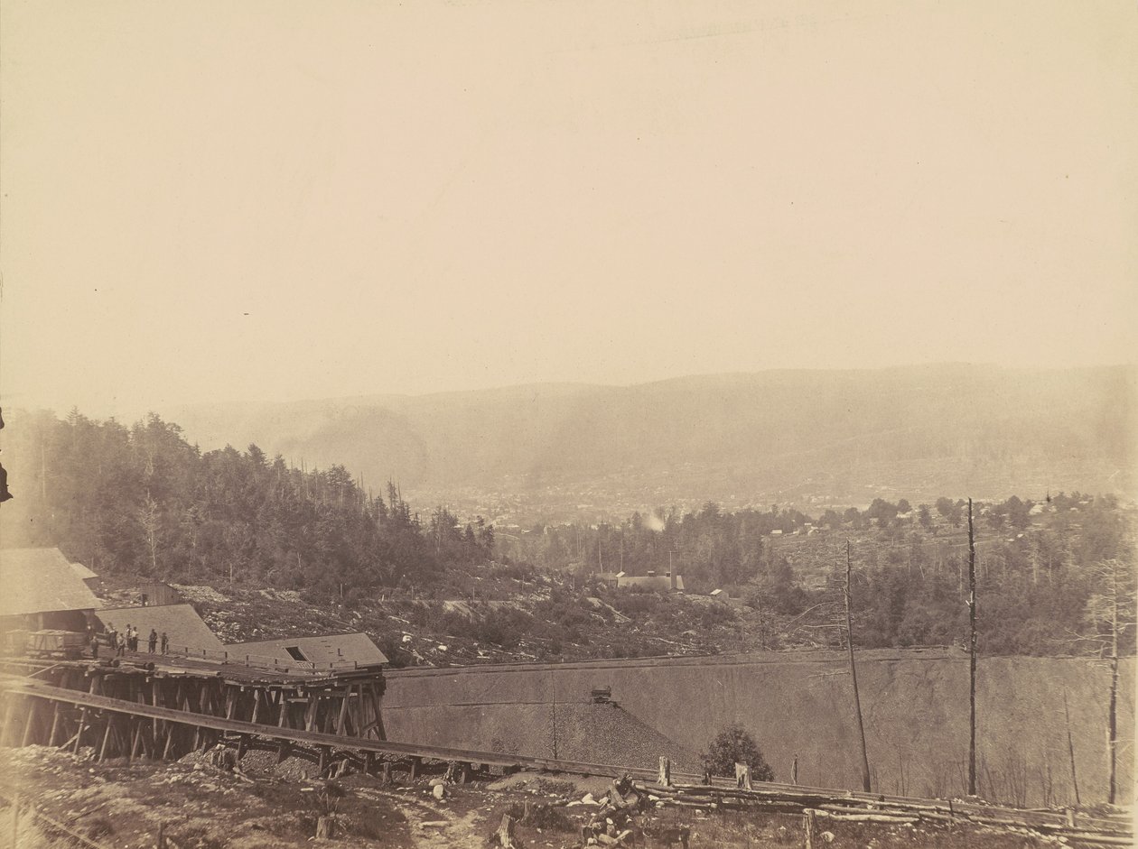 Von Storch Breaker, Del. & Hudson Canal Co., c. 1863-1865 by Thomas H. Johnson