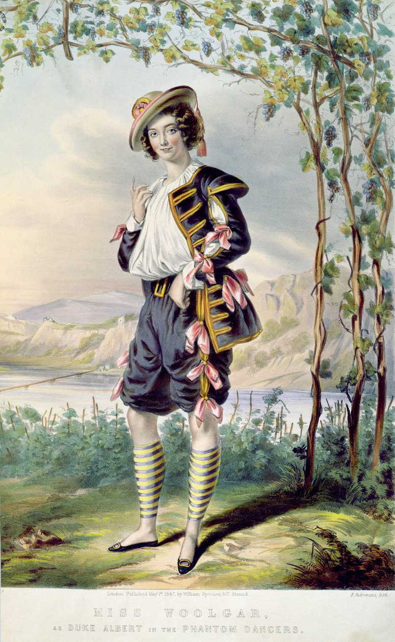 Miss Woolgar as Duke Albert in 