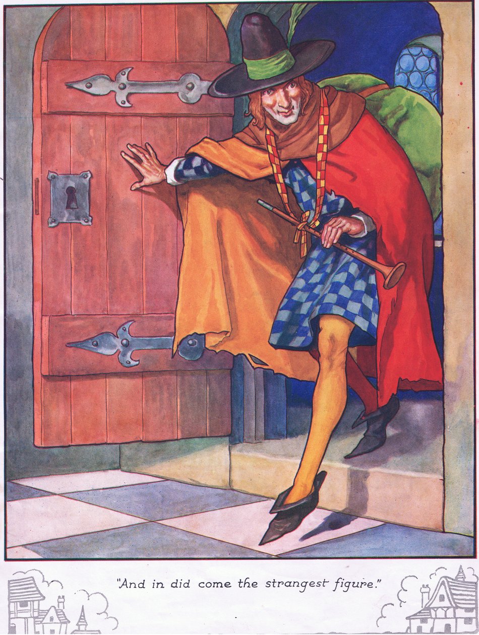 "And in Did Come the Strangest Figure" by Thomas Heath Robinson