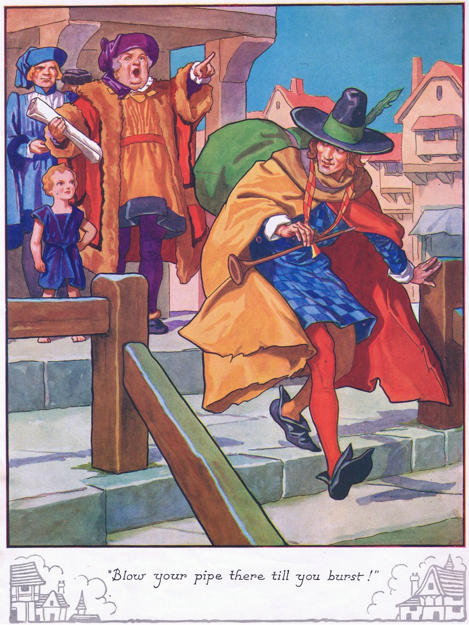 Blow Your Pipe Until You Burst! by Thomas Heath Robinson